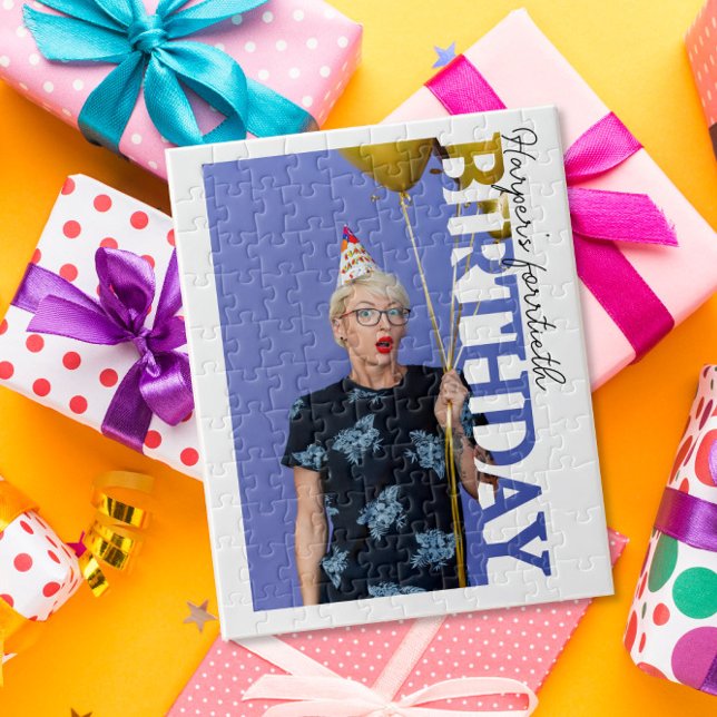 40th Birthday Photo college Party  Pussel (Skapare uppladdad)