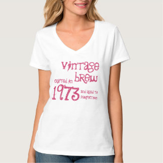 40th Brygd 1973 för födelsedaggåvavintage Tee Shirt