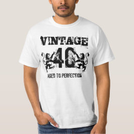 40th Födelsedag T-shirt