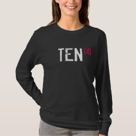 40th födelsedag - TIO tider 4! Tee