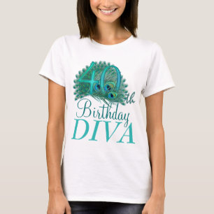 40th FödelsedagDivaskjortor T Shirt