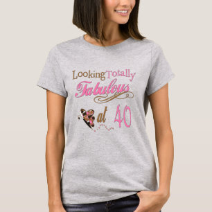 40th Födelsedagsfestgåvor Tee