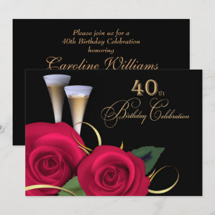 40th Inbjudningar för