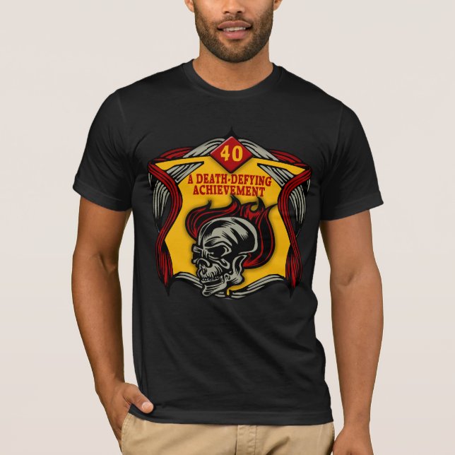40th Skjorta för födelsedaggåvor T T-shirt (Framsida)