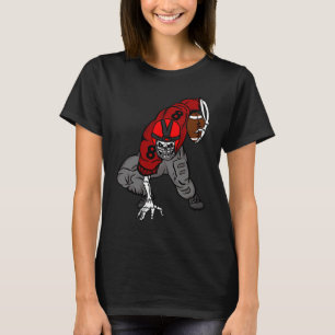 40Yards American Football Skeleton Idea for Sport T Shirt