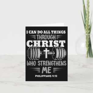 413 Christian Jesus Bodybuilding Weigh Kort