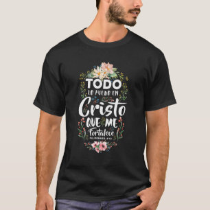 413 Spanska kristna bibeln Verse Jesu T Shirt