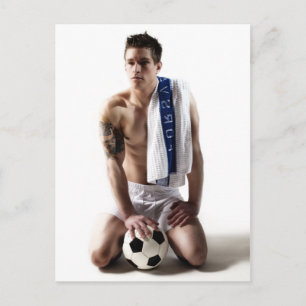 41873a Fotboll Jock Vykort
