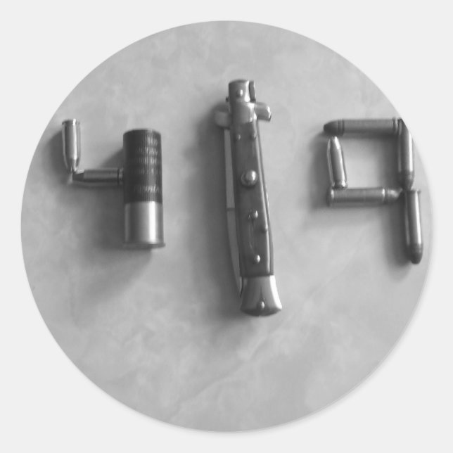 419 Verktyg Runt Klistermärke (Framsida)