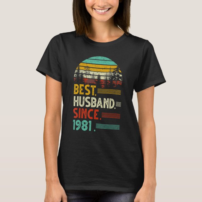 41:a Bröllop-årsdagen för det finaste Make sedan T Shirt (Framsida)