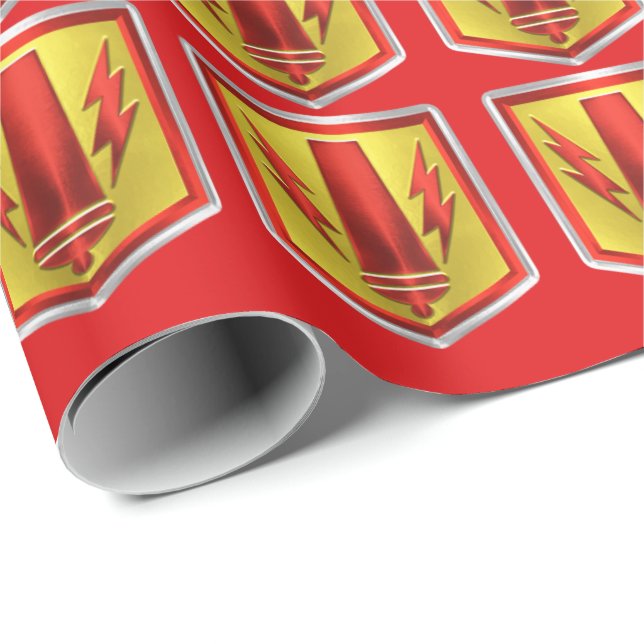 41:a fältartilleribrigaden  presentpapper (Rullad Hörn)