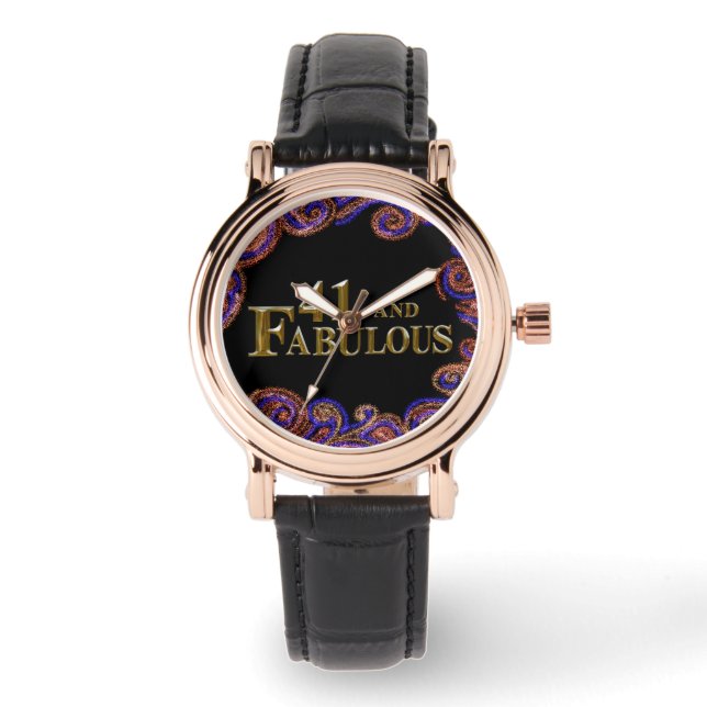 41:a födelsedagen armbandsur (Framsida)