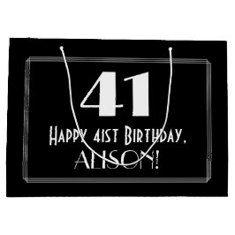 41:a födelsedagen: Art Deco Inspired Stil "41", Na