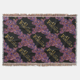 41:a födelsedagen filt