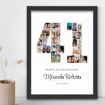 41:a födelsedagens nummer 41-Anpassningsbarnas fot Poster<br><div class="desc">Fira 40:e årsdagen med den här personligen poster 40 fotokollage. Anpassadets gåva är också perfekt för bröllop-årsdagen. Det är ett underbart sätt att visning värdefulla minnen från ditt bröllop och gifta liv. Poster innehåller en samling foton som fångar in dessa speciella ögonblick och kan anpassas med namn, födelsedatum eller årsdatum....</div>