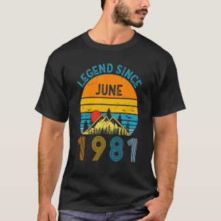 41:a födelsedagsideförklaringen sedan juni 1981 41 t shirt