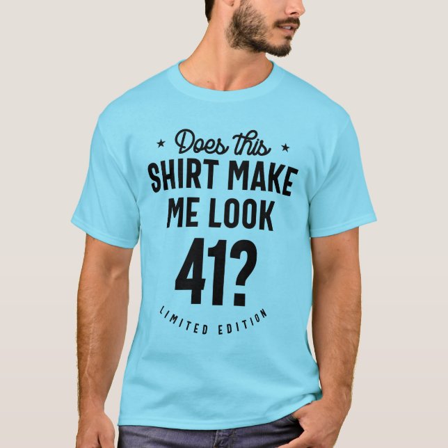 41 år gammal - 41:a födelsedagsgyttjaren t shirt (Framsida)