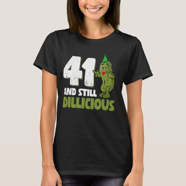 41 år Gurkor Uppfräck 41:a födelsedag T Shirt (Framsida)