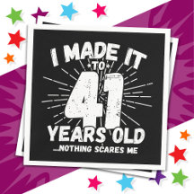 41-årsjubileum, ynklig 41-årsjubileum