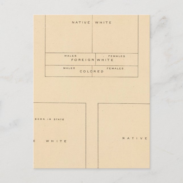 41 Inslag befolkning 1900 Vykort (Framsida)