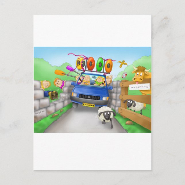 41 körning vykort (Framsida)