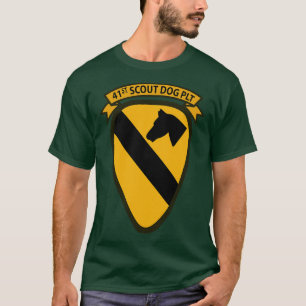 41st Scout-Hund Platon 1st Cav wo Txt T Shirt