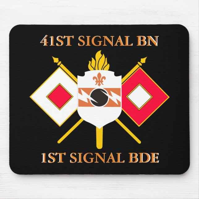 41ST SIGNAL BATTALION 1ST SIGNAL BRIGADE MUSMATTA (Framsidan)