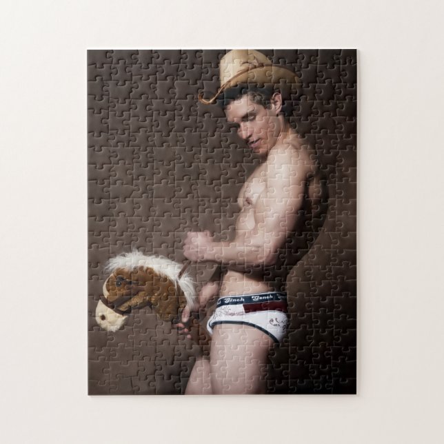 42067a Cowboy Pussel (Vertikal)