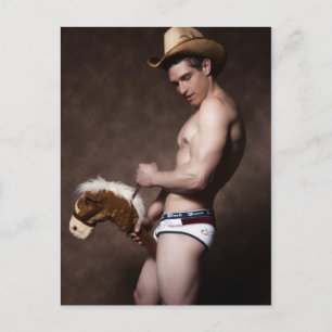 42067a Cowboy Vykort