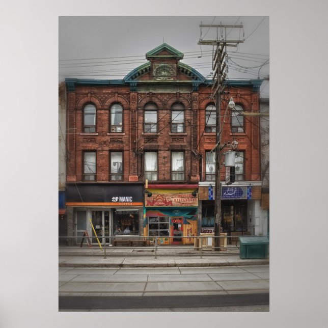 422-426 College St 1 Färg, version Poster (Framsidan)