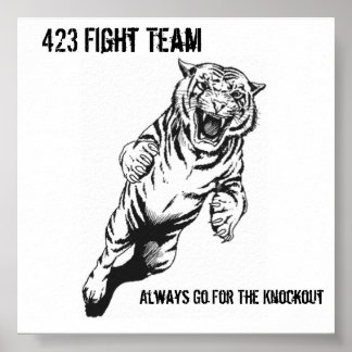 423-teamet, gå alltid till Kno.. Poster