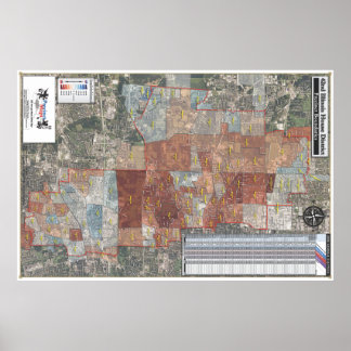 42:a distriktet Illinois - 2008 års allmänna budge Poster