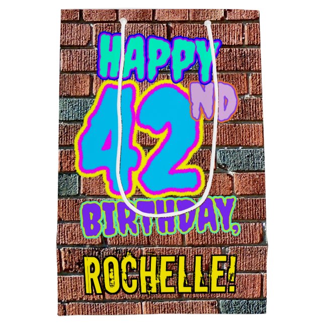 42:a födelsedagen: Roligt, Urban Graffiti Inspired (Baksidan)