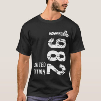 42:a födelsedagsgiftet 1982 Begränsad utgåva 42 år T Shirt