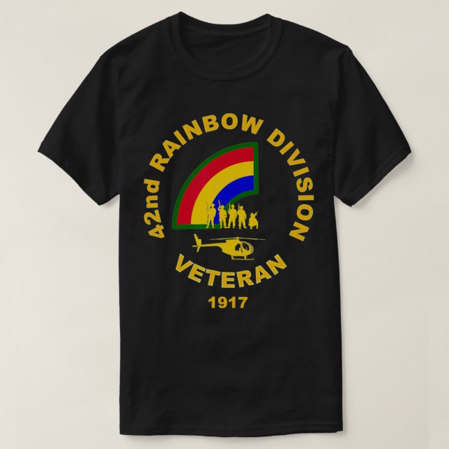42:a regnbågsenheten t shirt (Design framsida)