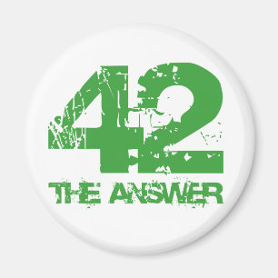 42 är svarsmagneten magnet
