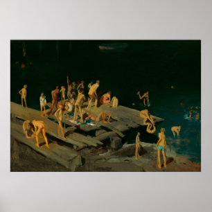 42 barn av George Bellows (1907) Poster