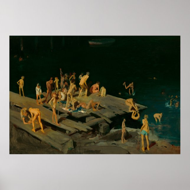 42 barn av George Bellows (1907) Poster (Framsidan)