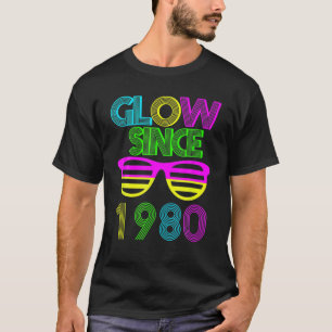 42:e födelsedagskurvan sedan 1980 Vintage Solglasö T Shirt