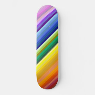 42 Rand Regnbågsspektrum Mini Skateboard Bräda 18,5 Cm