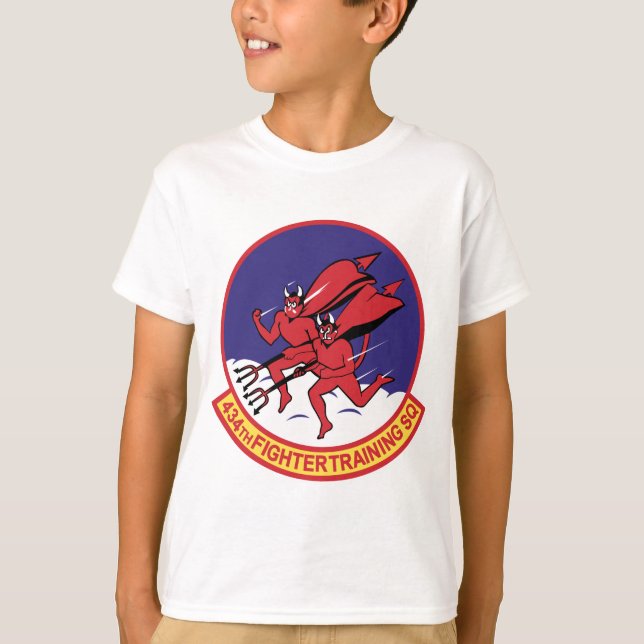 434. Kämpeutbildningsskvadron T-shirt (Framsida)