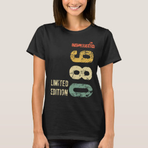 43 år gammal 1980 Retro 43:e födelsedagen T Shirt