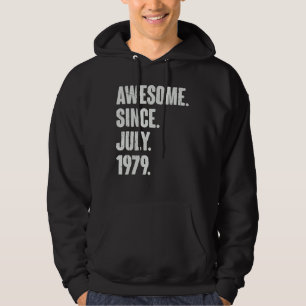 43 år gammal 43:e födelsedagen Fantastisk sedan ju Hoodie