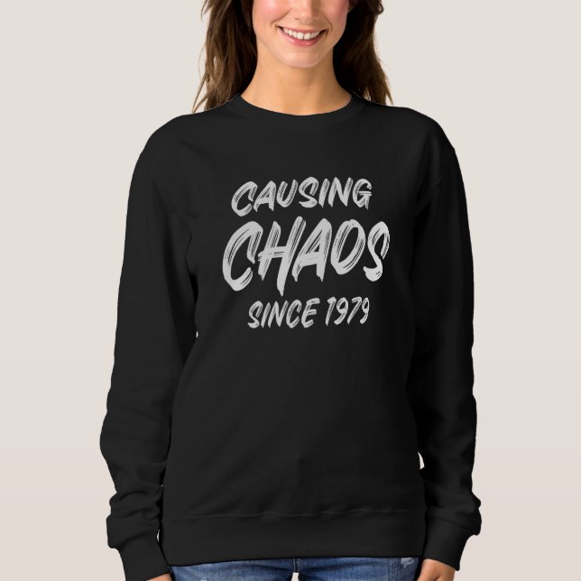 43-åriga Sarcastic Humous Gag 1979 43:e fågeln T Shirt (Framsida)