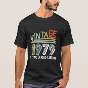 43 års ålder i Vintagen Fantastisk 1979 T Shirt