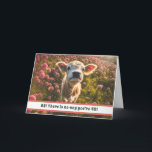 43:e Cute Highland Calf Funny Birthday Card Helgkort<br><div class="desc">Säg till någon att de tittar bra för 43:e Grattis på födelsedagen. Cute Card med en kalv från Highland,  för de är något oemotståndliga.</div>