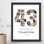 43:e födelsedag 43-Anpassningsbars fotokollage Poster<br><div class="desc">Fira 43-årsdagen med den här personligen poster 43 fotosamlingar. Anpassadets gåva är också perfekt för bröllop-årsdagen. Det är ett underbart sätt att visning värdefulla minnen från ditt bröllop och gifta liv. Poster innehåller en samling foton som fångar in dessa speciella ögonblick och kan anpassas med namn, födelsedatum eller årsdatum. Det...</div>