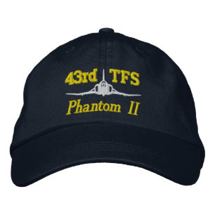 43:e TFS F-4 Golf Hat Broderad Keps