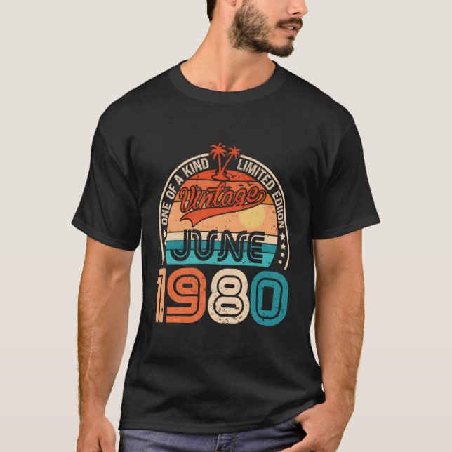 43 mars 1980 43 juni 1980 t shirt (Framsida)
