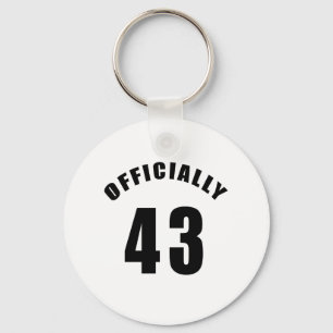 43 Officiell utformning Nyckelring
